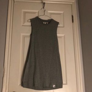 gray dress